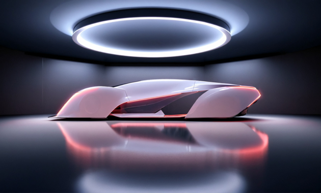 Organický hypersport má propracovanou aerodynamiku, inspiruje se drony