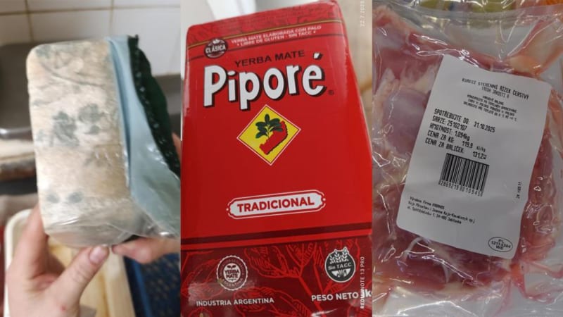Hrůzné nálezy inspektorů v Česku: Máslo s plesnivým kolečkem i čaj s pesticidem