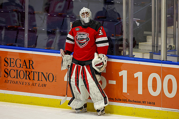 Málek v AHL podruhé v řadě udržel čisté konto, soupeře vynuloval také Postava