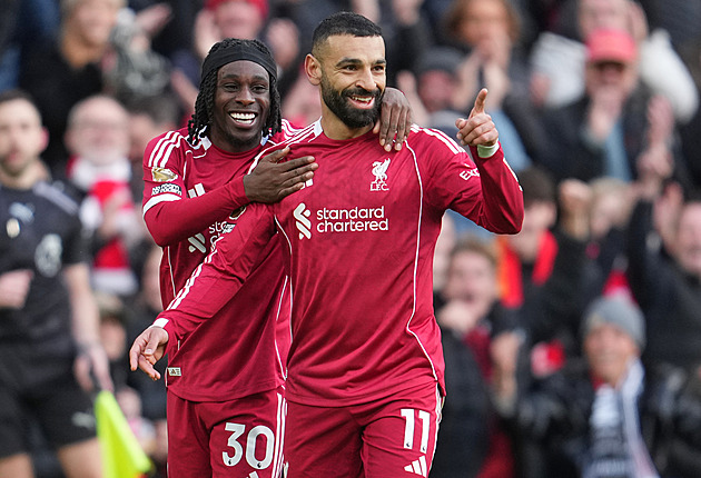 ONLINE: Liverpool zvyšuje proti Fulhamu, Arsenal padl s Bournemouthem