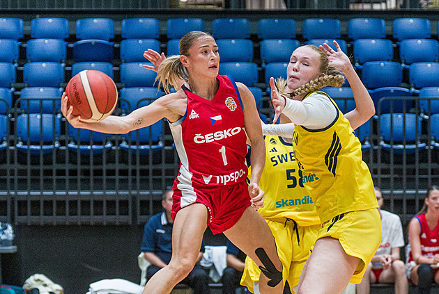 Špatný start, parádní obrat. Basketbalistky začaly přípravu na MS výhrou se Švédskem