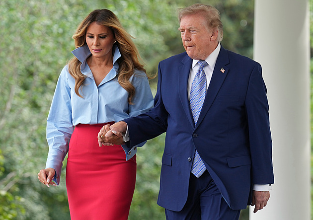 „Zaslechla jsem, že jsem vám chyběla.“ Melania Trumpová se ukázala na veřejnosti